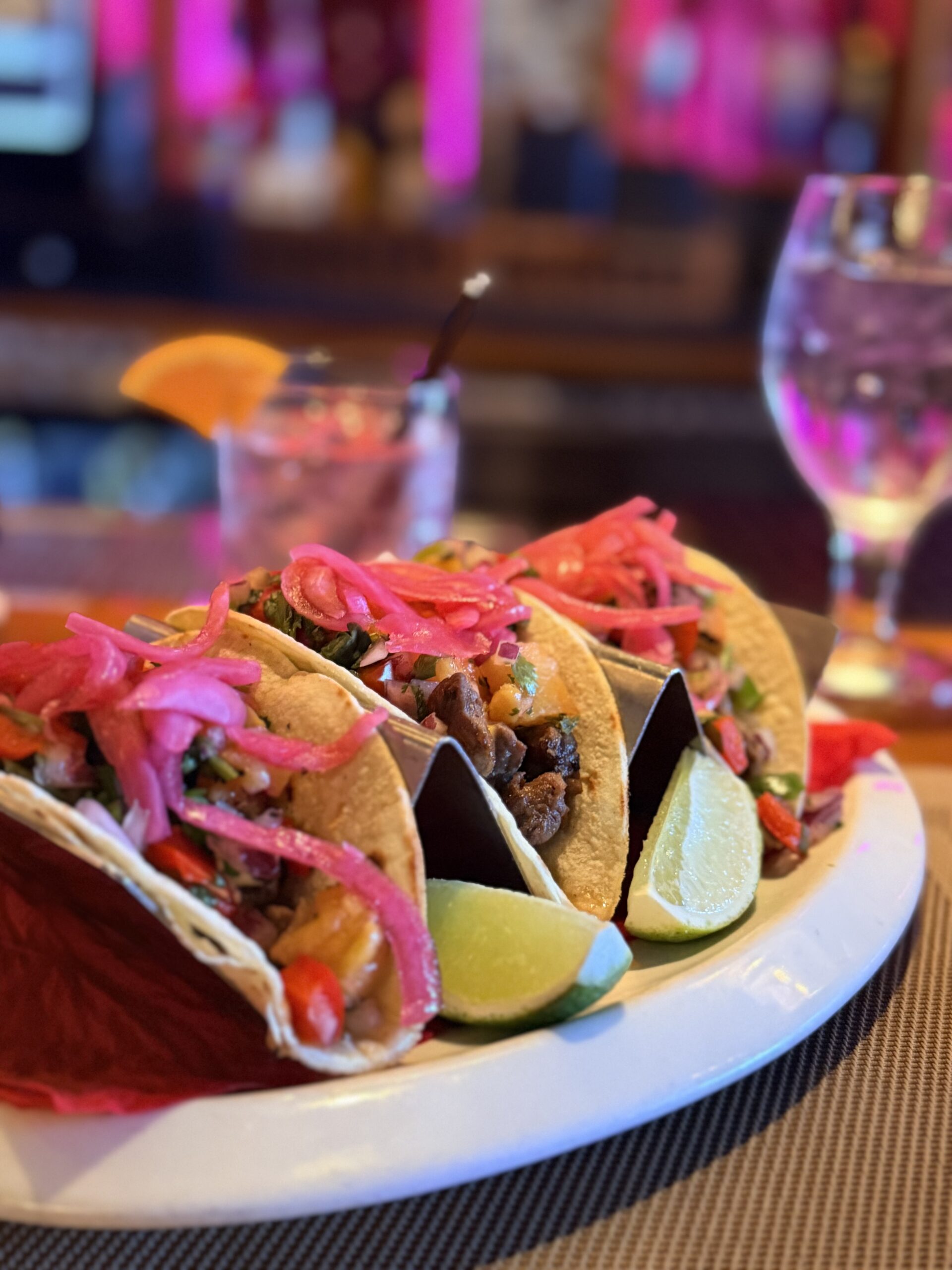 IMC Restaurant and Bar Happy Hour Steak Tacos