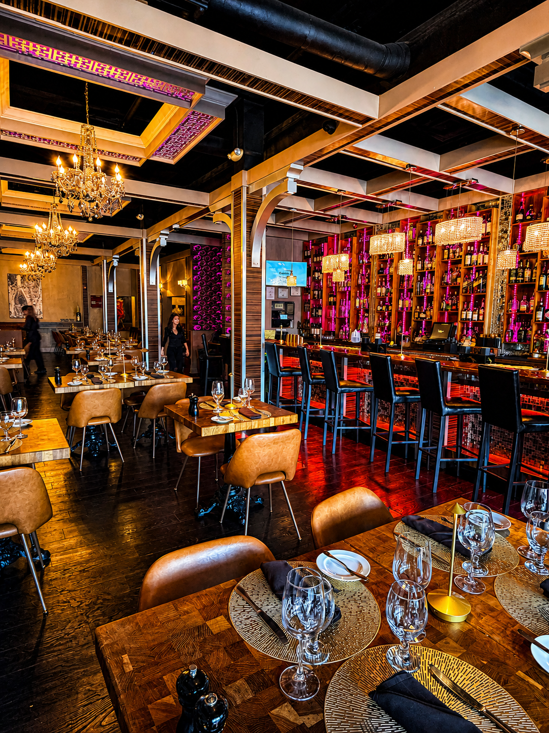 IMC Restaurant and Bar Interior of Restaurant