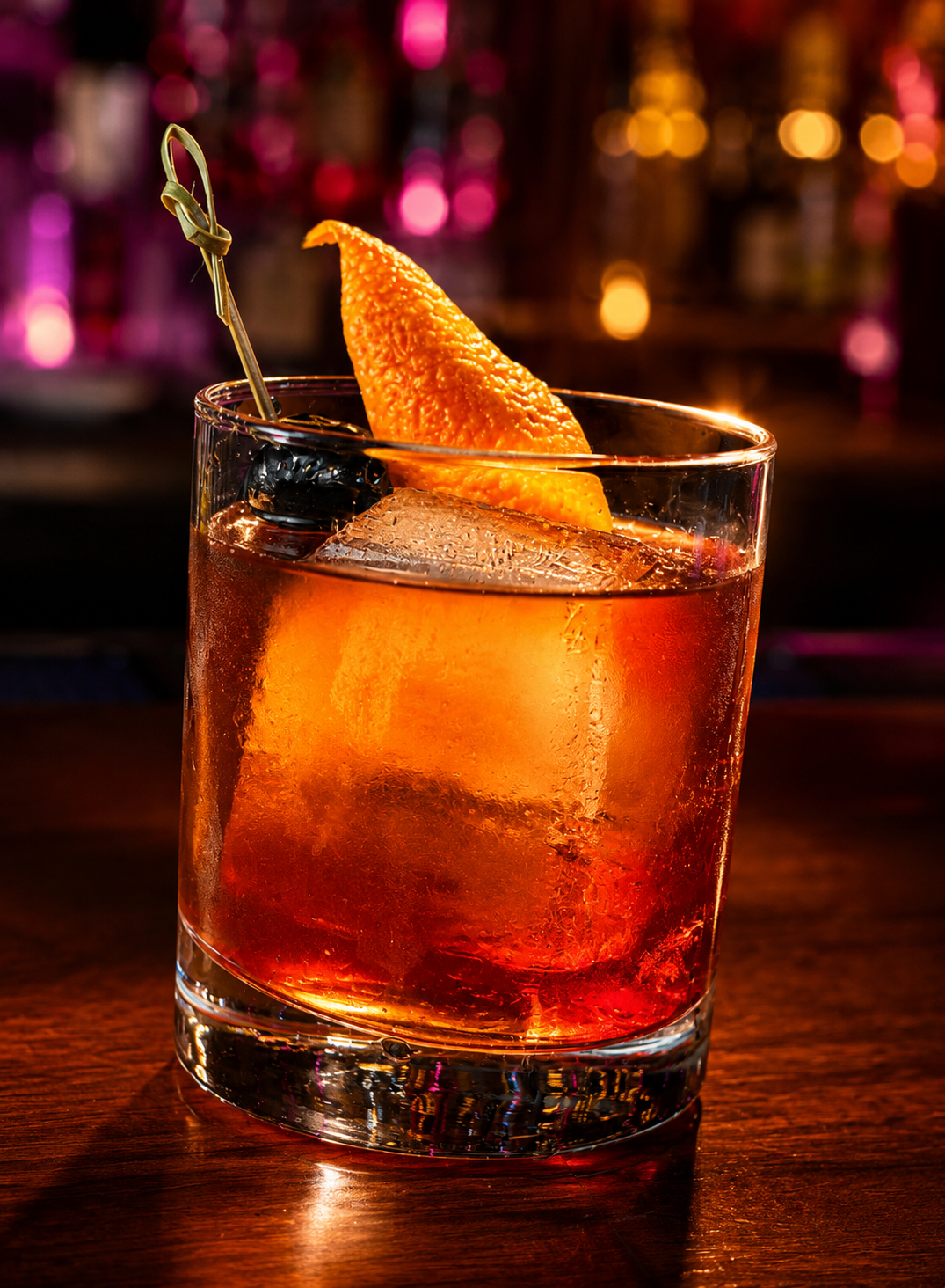IMC Restaurant and Bar Old Fashioned Cocktail
