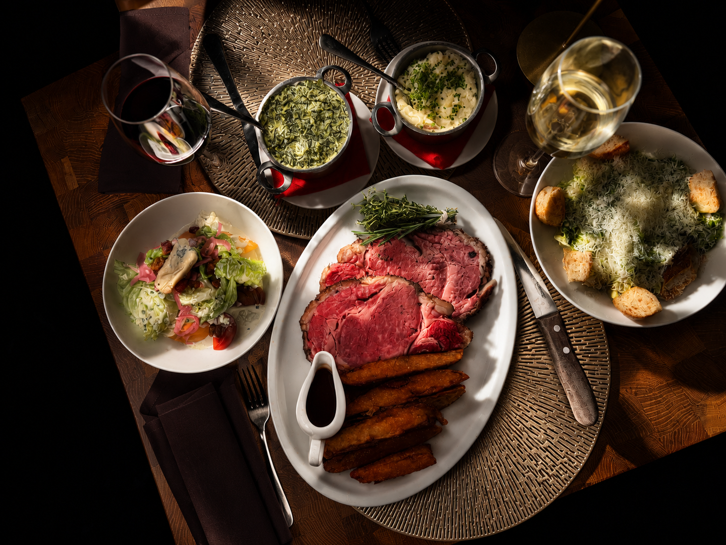 IMC Restaurant and Bar Overhead Prime Rib