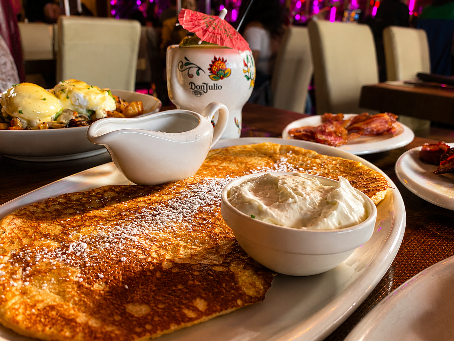 IMC Restaurant and Bar Pancakes for Brunch
