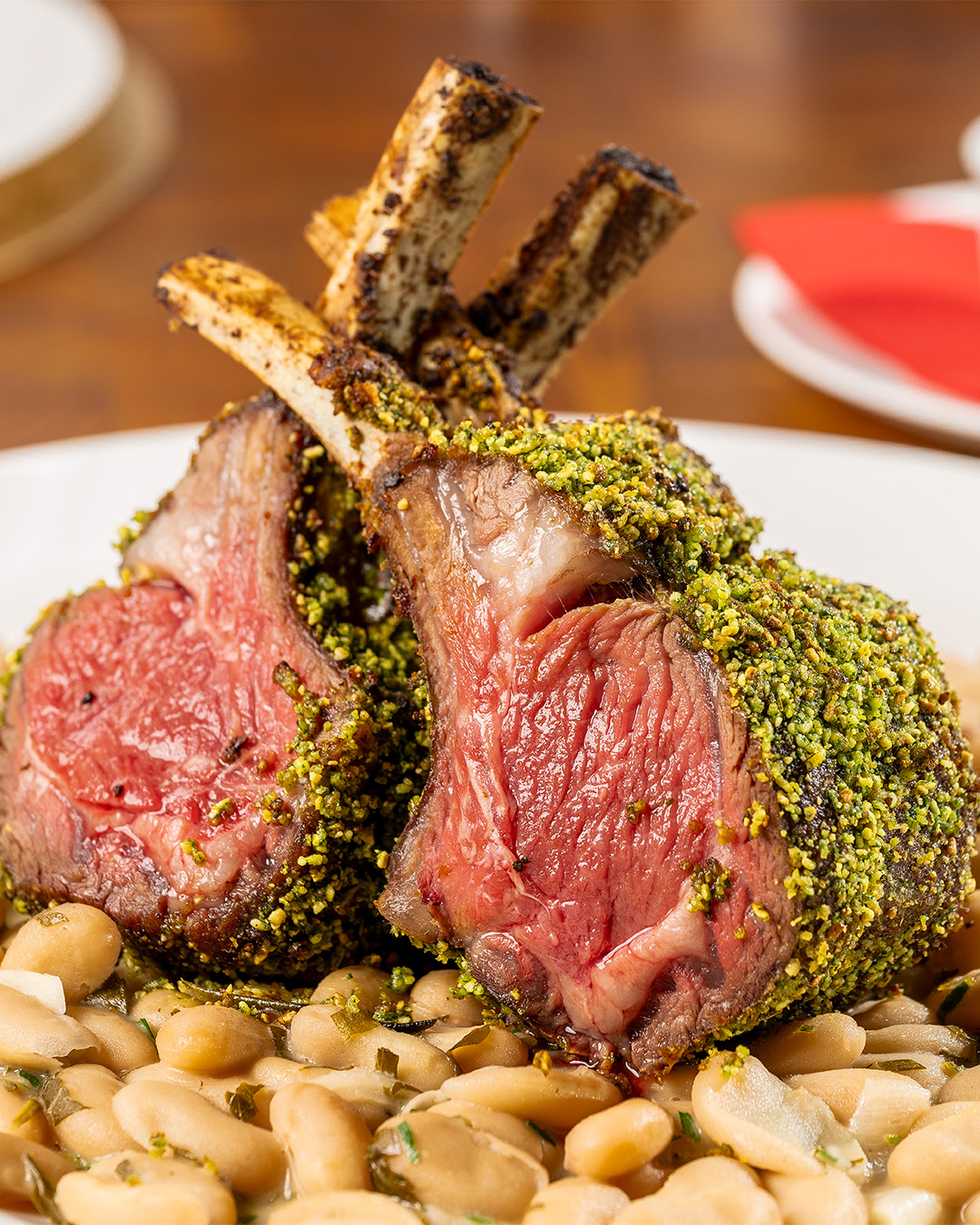 IMC Restaurant and Bar Rack of Lamb