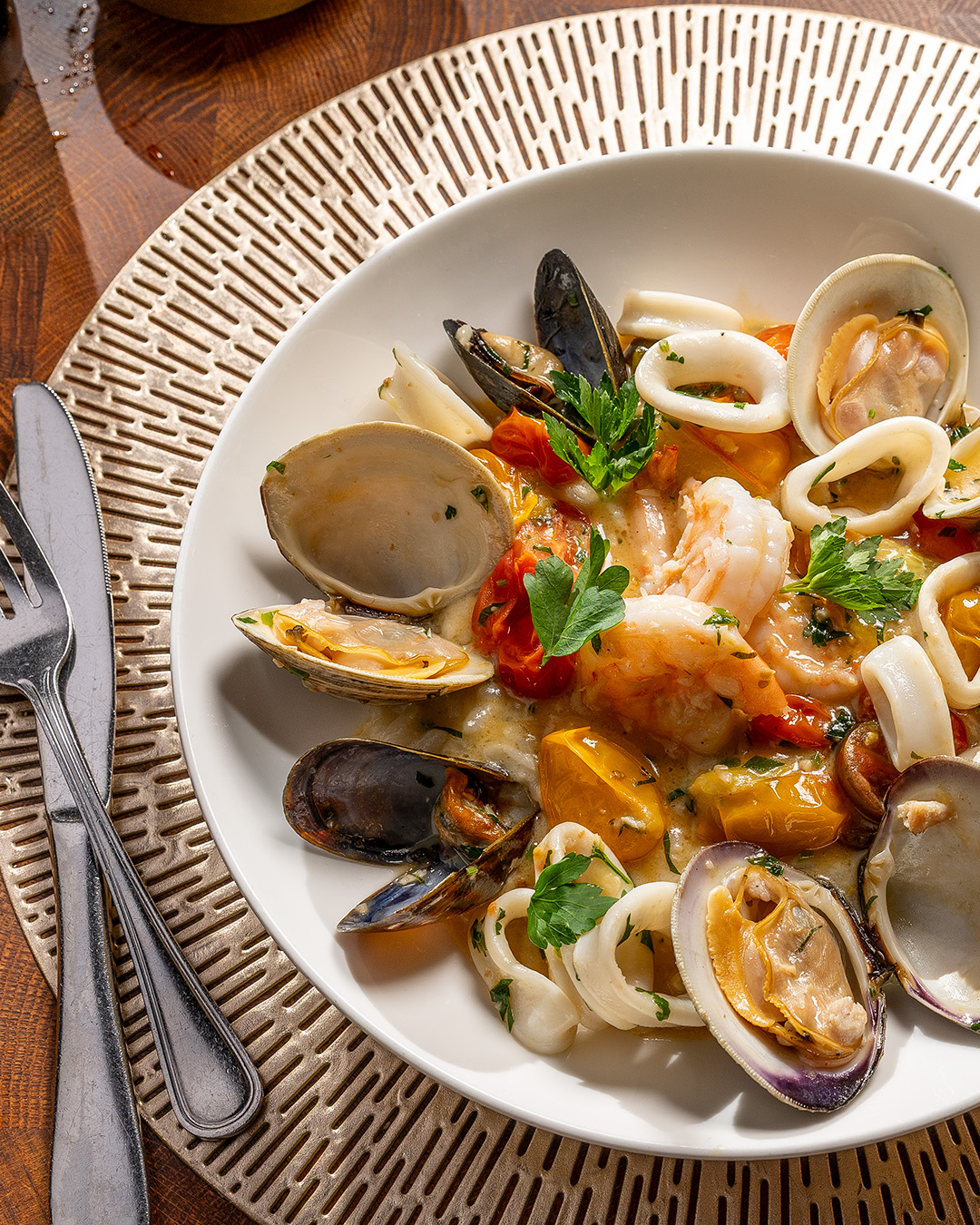 IMC Restaurant and Bar Seafood Risotto