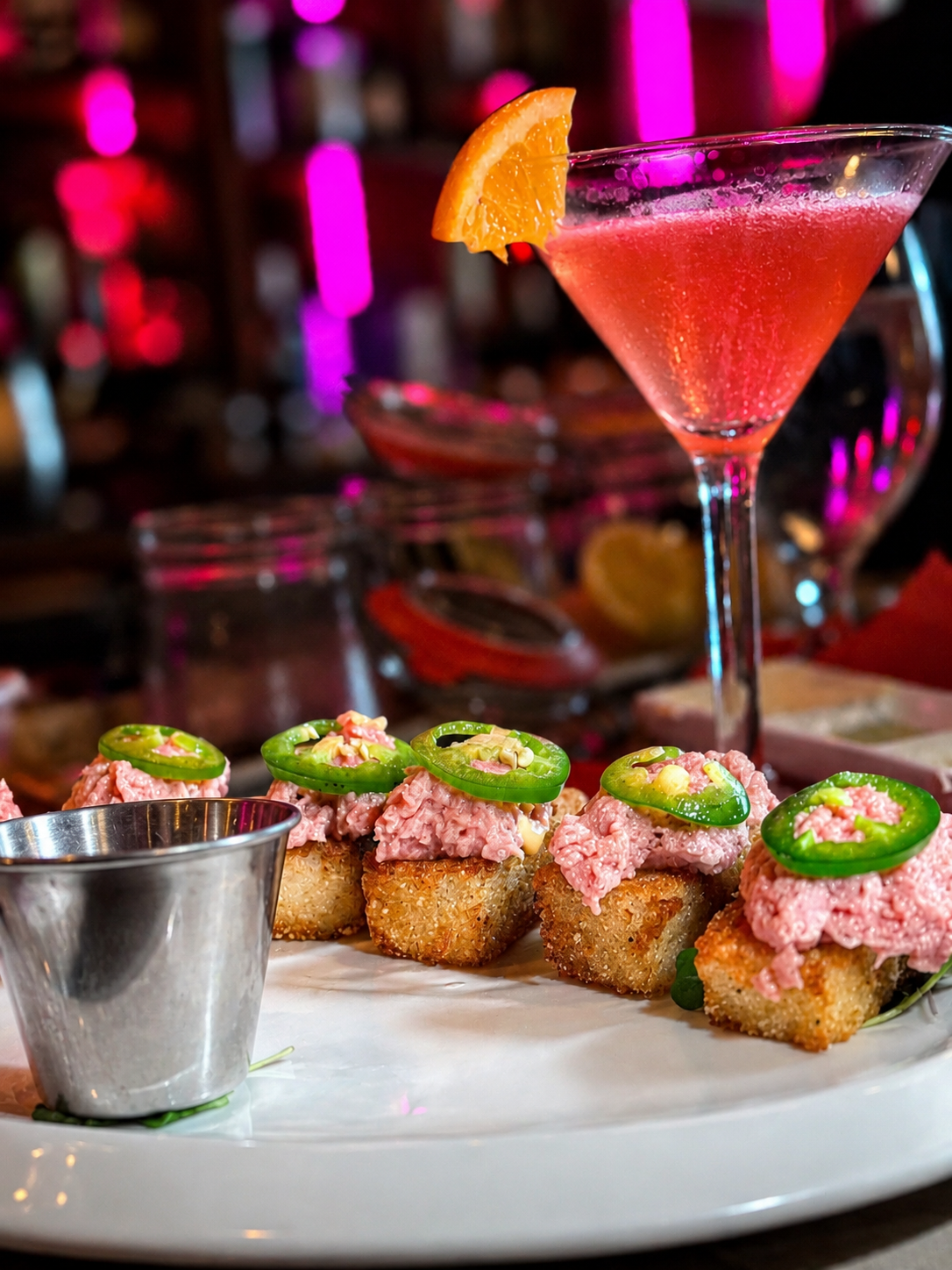 IMC Restaurant and Bar Spicy Tuna Appetizer