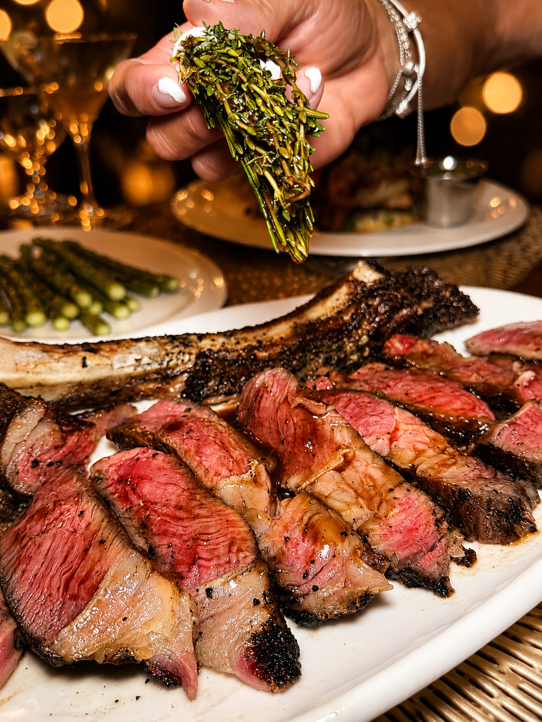 IMC Restaurant and Bar Tomahawk and Sides