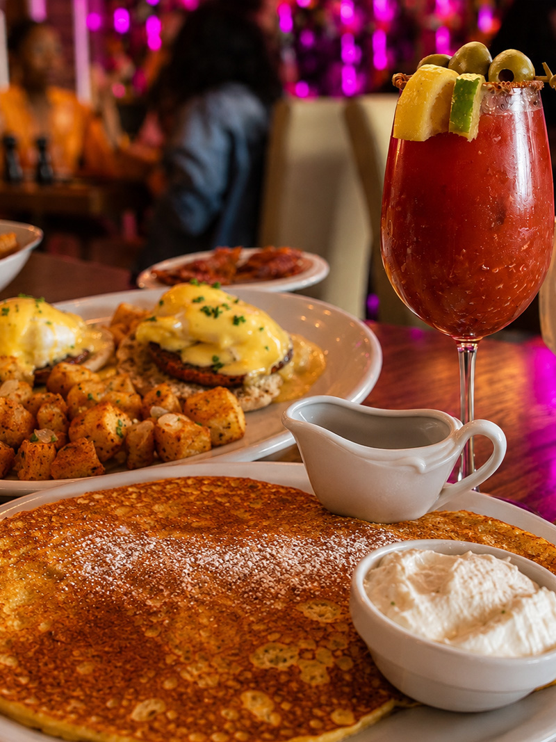 Weekend brunch at IMC Restaurant & Bar in Huntington Village